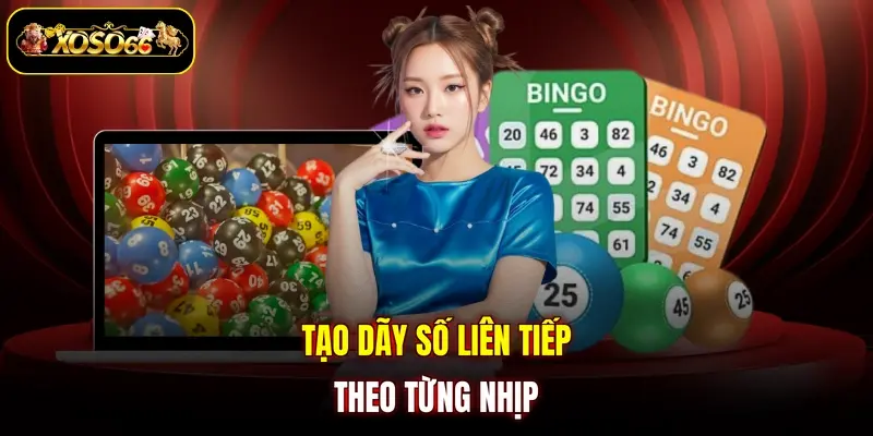 tao day so lien tiep theo tung nhip Tạo dãy số liên tiếp theo từng nhịp
