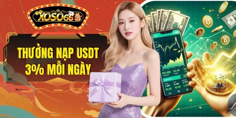 Thưởng Nạp USDT 3% Mỗi Ngày