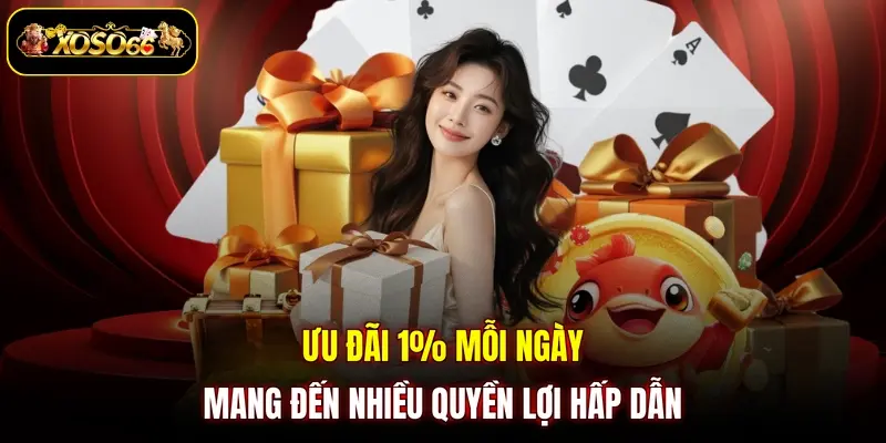 uu dai 1 moi ngay mang den nhieu quyen loi hap dan Ưu đãi 1% mỗi ngày mang đến nhiều quyền lợi hấp dẫn